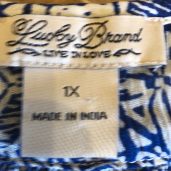 Lucky brand tunic in perfect condition - Picture 6 of 7